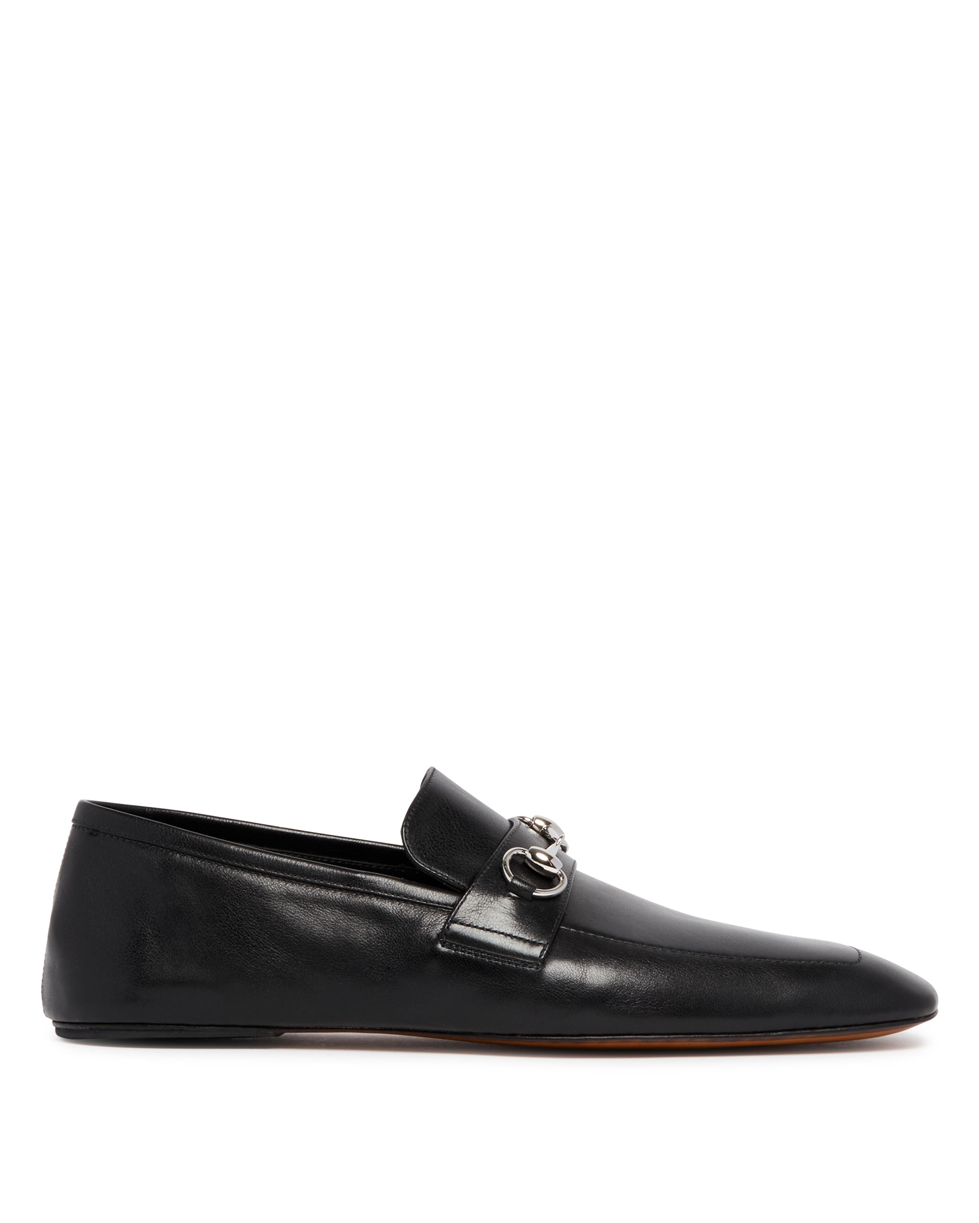 Black Horsebit Loafers | GUCCI - Antonia