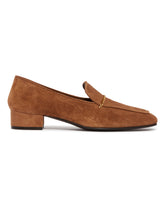 Brown Suede Loafers | PDP | Antonia