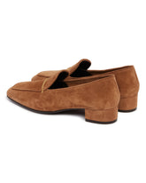Brown Suede Loafers | PDP | Antonia