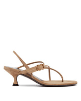 Brown Starry Eyed 50 Suede Sandals - HERBERT LEVINE WOMEN | PLP | Antonia