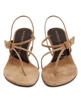 Brown Starry Eyed 50 Suede Sandals | PDP | Antonia