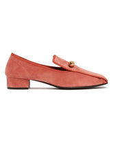 Red Showtime 30 Suede Loafers | PDP | Antonia