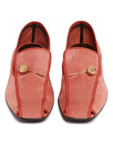 Red Showtime 30 Suede Loafers | PDP | Antonia