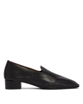 Black Leather Loafers - HERBERT LEVINE WOMEN | PLP | Antonia