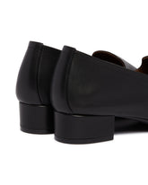 Black Leather Loafers | PDP | Antonia