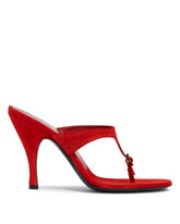 Red Kiss And Tell Mules - HERBERT LEVINE WOMEN | PLP | Antonia