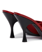 Red Sitting Pretty Mules | PDP | Antonia