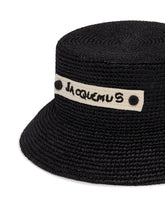 Black Raffia Hat | PDP | Antonia