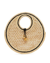 Beige Small La Spiaggia Round Bag - Jacquemus women | PLP | Antonia