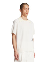 White J Knit Polo | PDP | Antonia