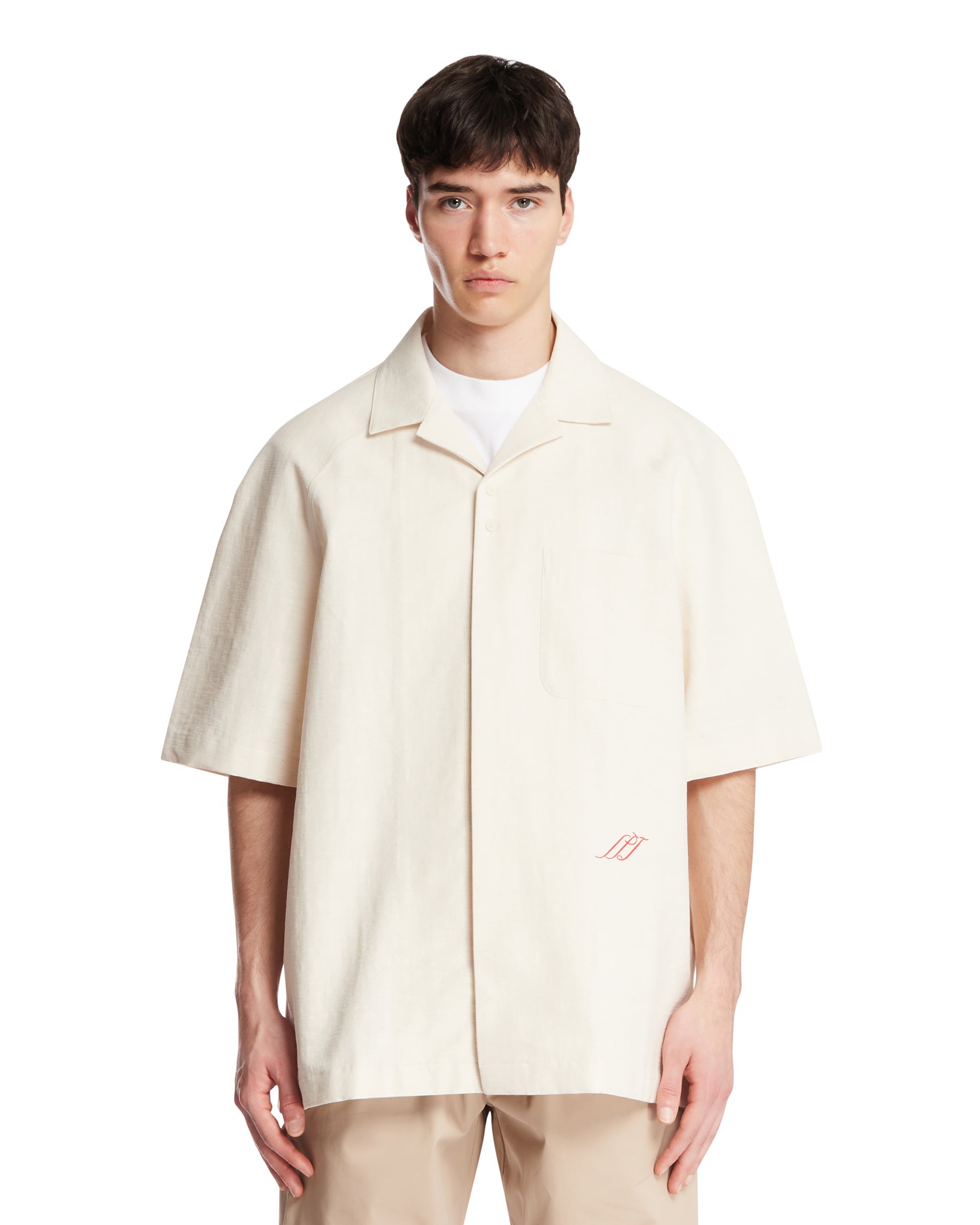 Beige La Chemise Romarin Shirt | JACQUEMUS - Antonia