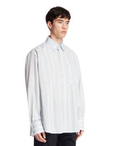 Blue Camargue Striped Shirt | PDP | Antonia