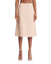 Pink Leather Skirt | PDP | Antonia