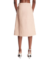 Pink Leather Skirt | PDP | Antonia