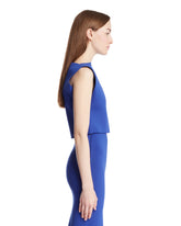 Blue Sleeveless Top | PDP | Antonia