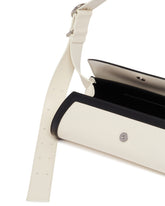 White Small Cannolo Leather Bag | PDP | Antonia