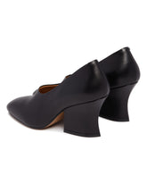 Black Leather Pumps | PDP | Antonia