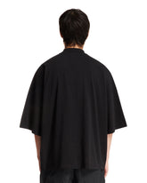 Black Crew-Neck T-Shirt | PDP | Antonia