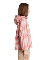 Plaid Zip-Up Hoodie Jacket | PDP | Antonia