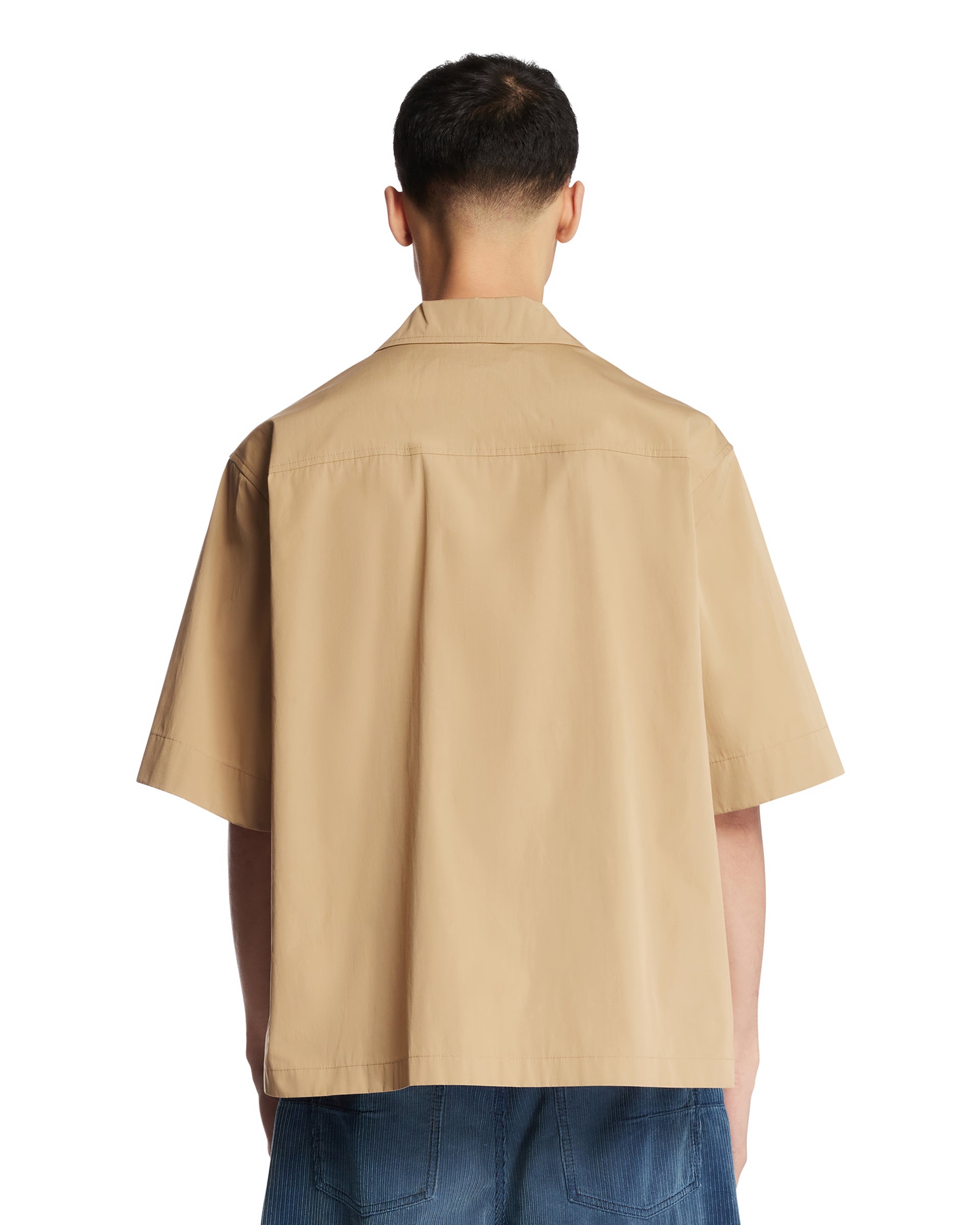 Beige Cotton Shirt | JIL SANDER - Antonia