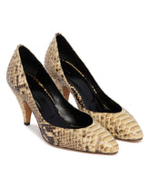 Haze Python-Print Leather Pumps | PDP | Antonia