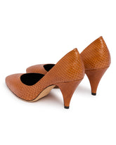 Beige Haze Leather Pumps | PDP | Antonia