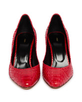 Red Haze Leather Pumps | PDP | Antonia