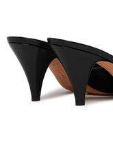 Black Haze Leather Sandals | PDP | Antonia