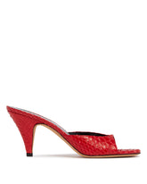 Red Haze Leather Sandals - New arrivals women's shoes | PLP | Antonia