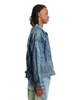 Levi's x Junya Watanabe Blue Linen Denim Jacket | PDP | Antonia