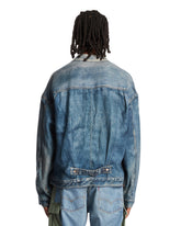 Levi's x Junya Watanabe Blue Linen Denim Jacket | PDP | Antonia