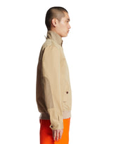 Beige High-Collar Jacket | PDP | Antonia