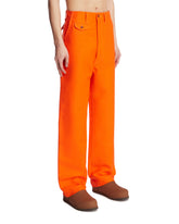 Orange Multi-Pocket Trousers | PDP | Antonia