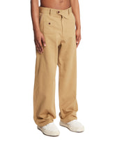 Beige Adjustable Trousers | PDP | Antonia