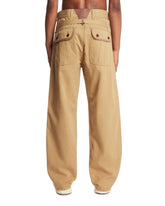 Beige Adjustable Trousers | PDP | Antonia