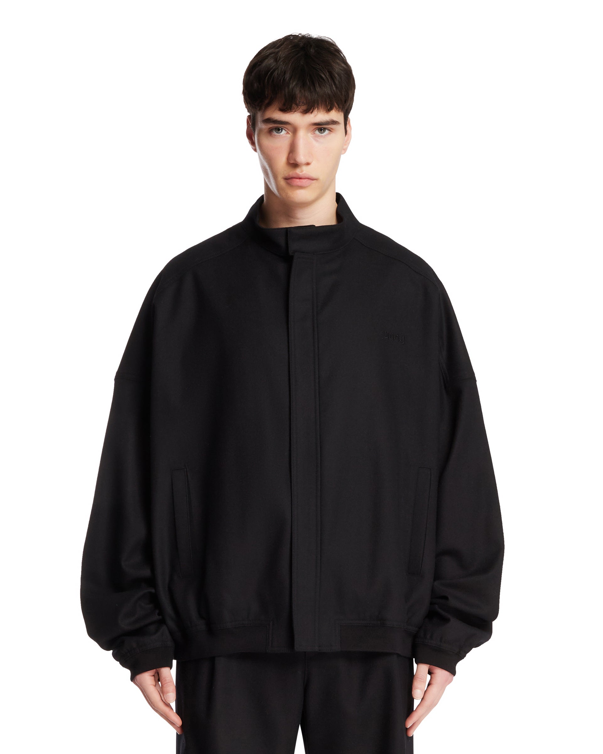 Black Bomber Jacket | JUUN.J - Antonia