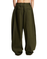 Green Panel Pants | PDP | Antonia