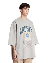 Gray Archive Printed T-Shirt | PDP | Antonia