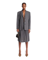 Giacca A Tre Bottoni In Lana Grigia - JUUN.J WOMEN | PLP | Antonia