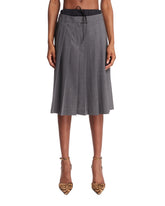 Gonna A Pieghe Grigia - JUUN.J WOMEN | PLP | Antonia