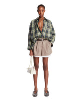 Camicia In Cotone A Quadri Verde - JUUN.J WOMEN | PLP | Antonia