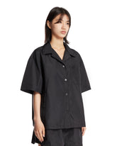 Black Boxy Shirt | PDP | Antonia