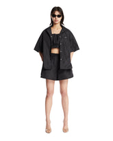 Black Boxy Shirt - JUUN.J WOMEN | PLP | Antonia