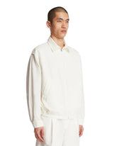 White Gaba Zip Blouson Jacket | PDP | Antonia
