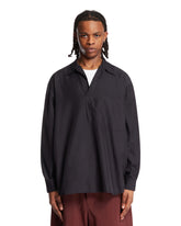 Camicia In Cotone E Seta Blu - KAPTAIN SUNSHINE MEN | PLP | Antonia