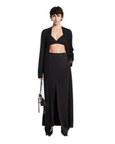 Black Alek Long Cardigan - Women's knitwear | PLP | Antonia