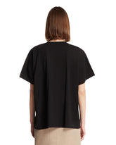 Black Cotton Linda T-Shirt | PDP | Antonia