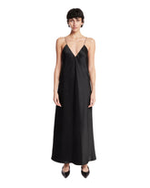 Black Taja Viscose Dress | PDP | Antonia