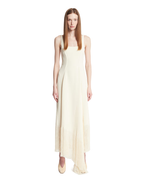 White Vivian Dress | KHAITE