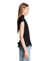 Black Peplum Top | PDP | Antonia